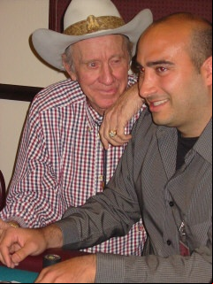 Amarillo Slim and Greg Dinkin
