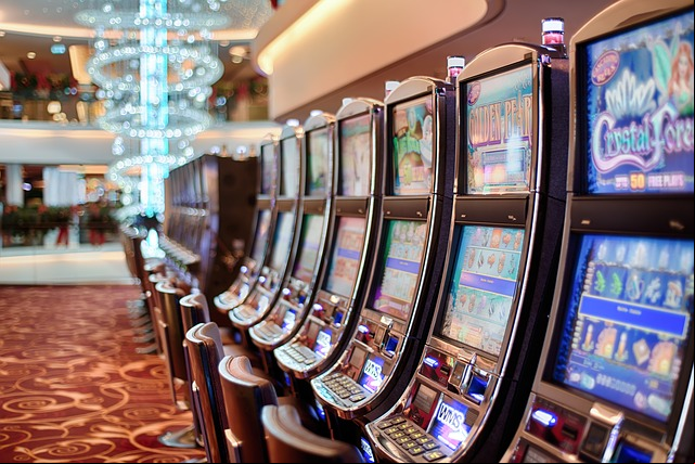 Slot Machine Close Up